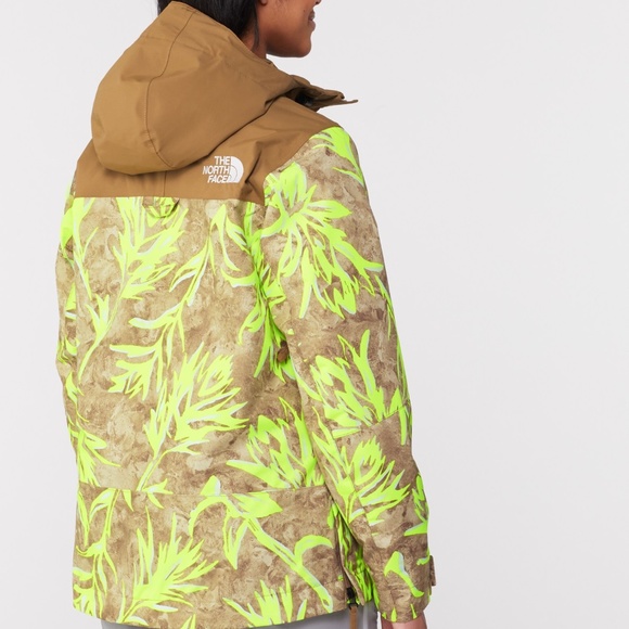 NWT The North Face Tanager Anorak Prairie Paintbrush Ski Hooded Jacket Zip Neck - Picture 5 of 10